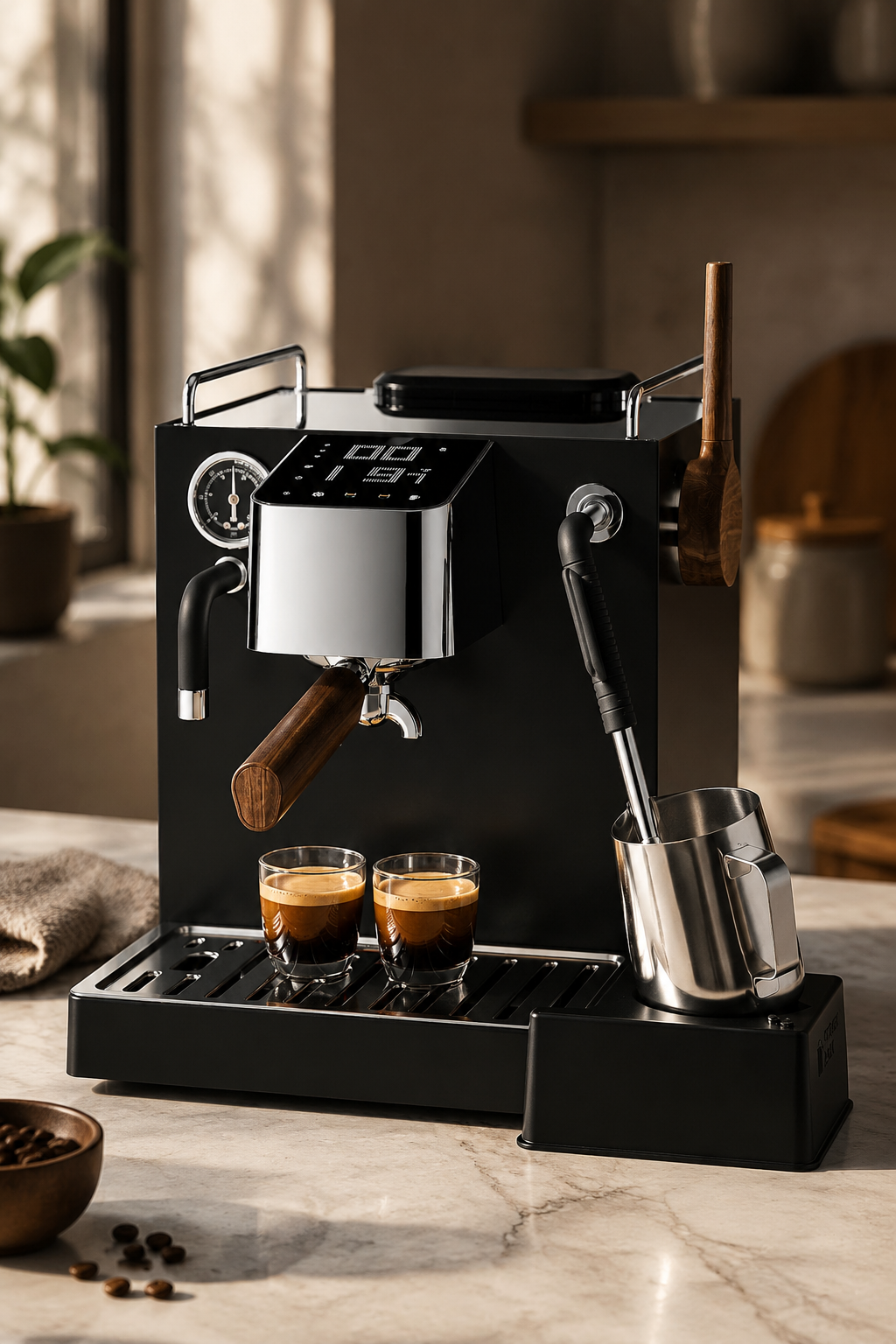 SHARDOR 20B Espresso Machine with Steam Milk Frother: Strong Pick 1 SHARDOR 20B Espresso Machine for Home product view