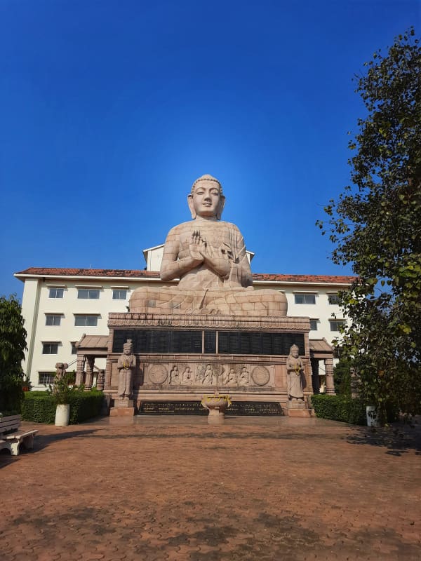 Lord Buddha Statue Sarnath Varanasi HD Wallpaper
