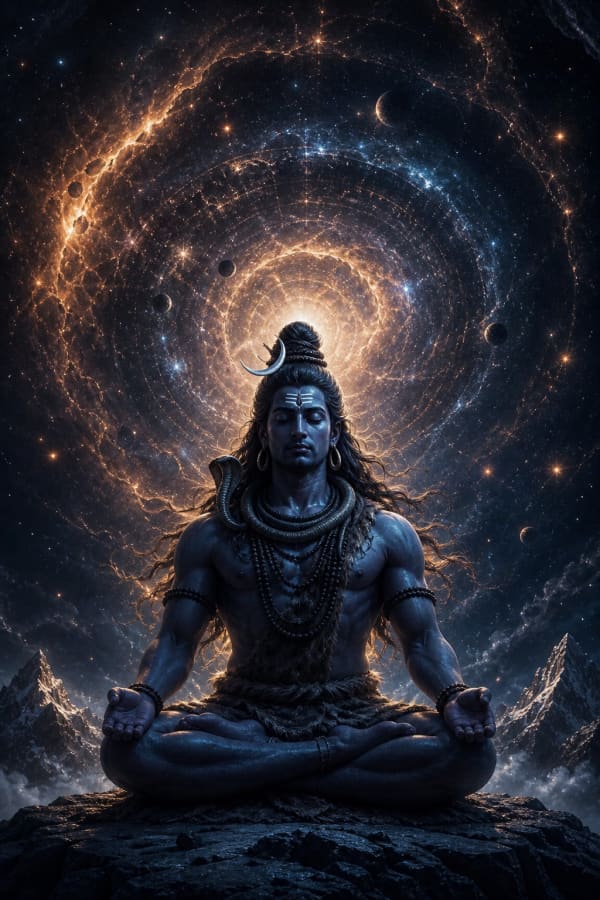 Lord Shiva Cosmic Meditation