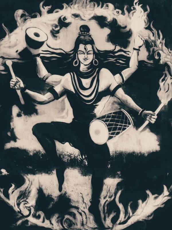 The Cosmic Dance of Mahadev