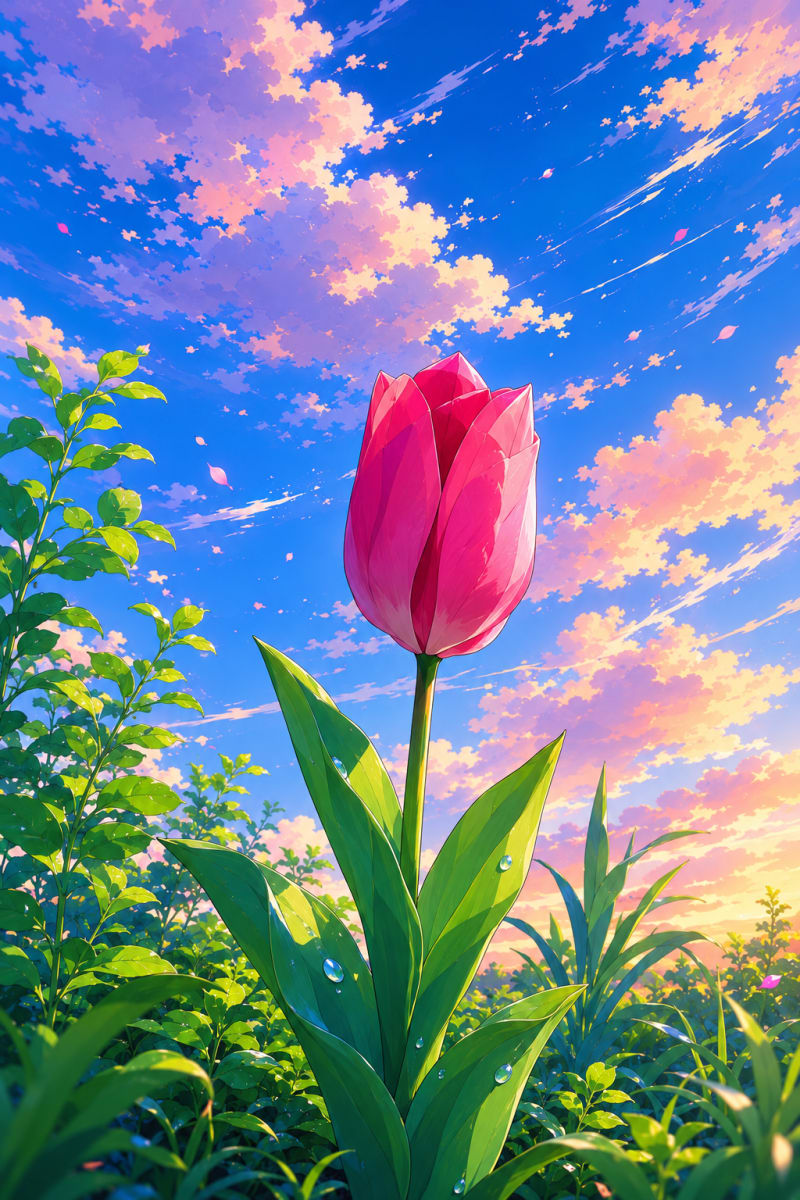 Pink Horizon Bloom