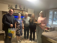 Михаил Мурзаков посетил семью участника СВО