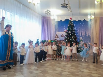 Рождественский утренник в детском саду № 5 «Карусель» города Щёлково