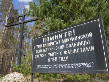 В Подмосковье поисковики нашли захоронение замученных фашистами пациентов психбольницы