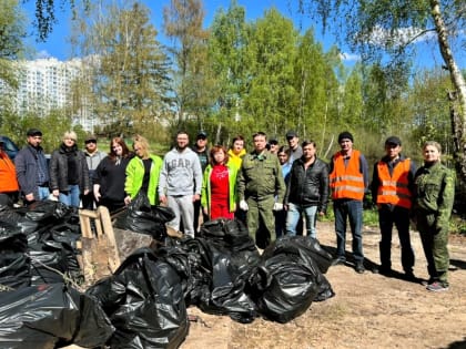 Клинские лесничие организовали субботники по уборке мусора