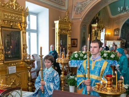 Престольный праздник в Покровском храме города Щёлково