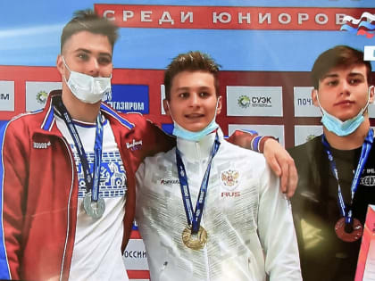 Спортсмен из Мытищ стал серебряным призером первенства РФ по плаванию среди юниоров