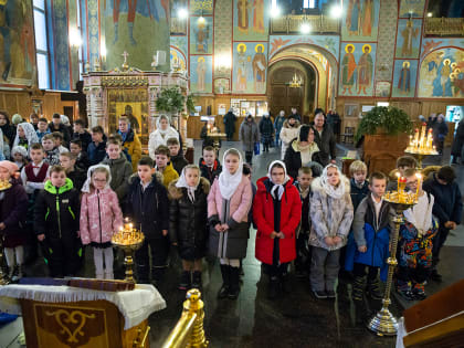 Празднование Рождества Христова в Алексиевской гимназии города Щёлково