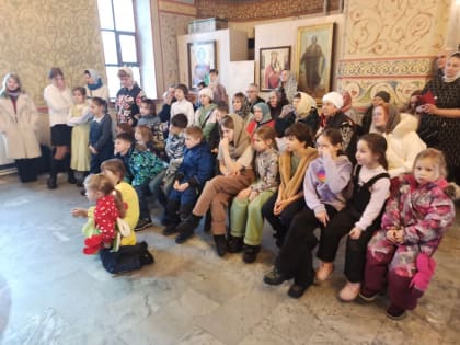 Рождественский праздник в Сергиевском храме села Трубино