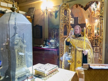 Престольный праздник в Покровском храме города Щёлково