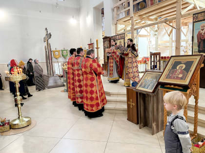 Престольный праздник в Державном храме города Фрязино