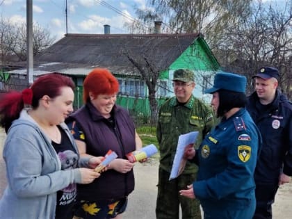 Патрулирование в майские праздники в Луховицах