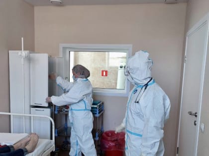 В Орехово-Зуевской больнице провели учения по отработке действий при выявлении заболевшего холерой