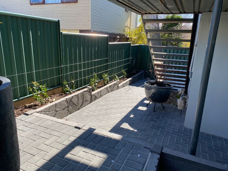 Beautifully landscaped garden