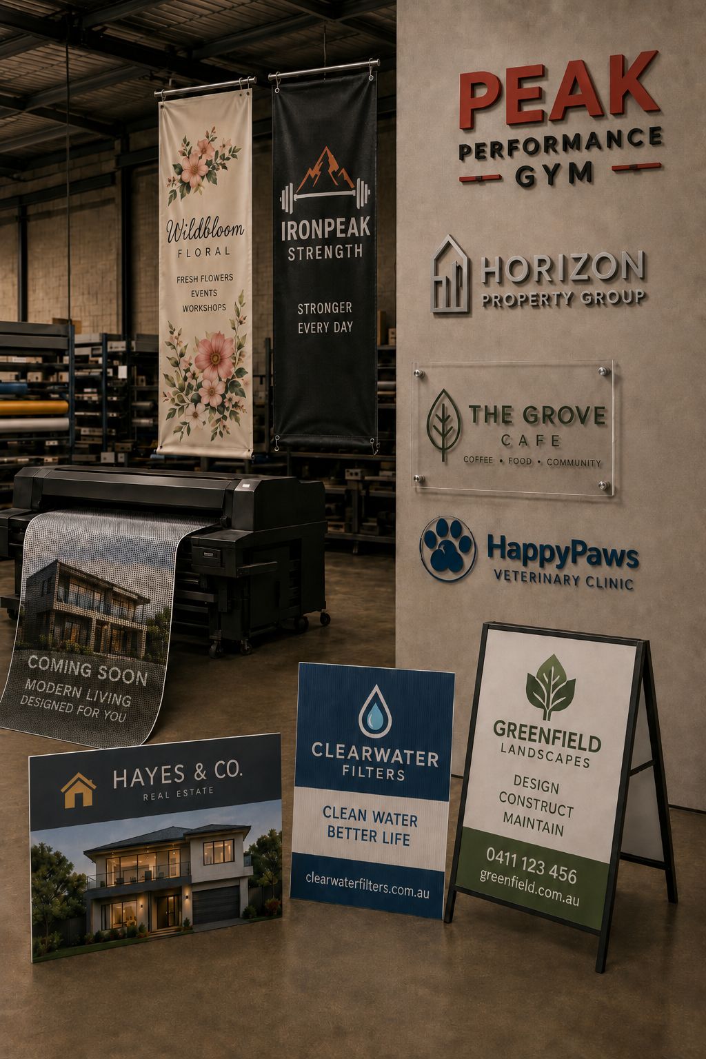 Large format printing in Canberra