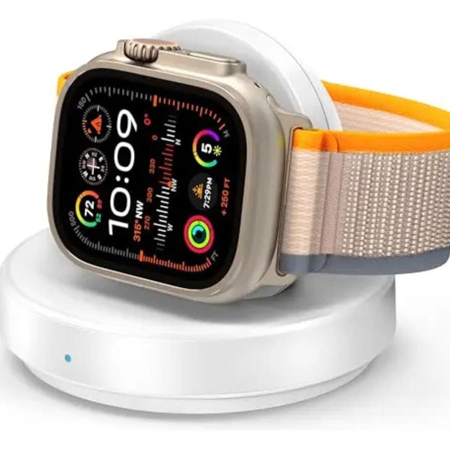 Cargador Inalámbrico Apple Watch Magnético  Blanco