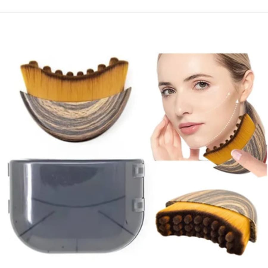 Cepillo Linfático De Contorno Facial Rokaty Cafe