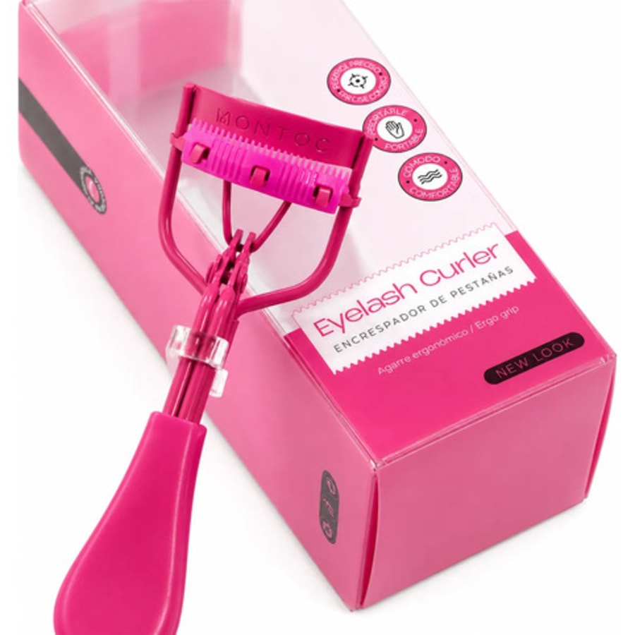 Encrespador Montoc Para Pestañas Fucsia