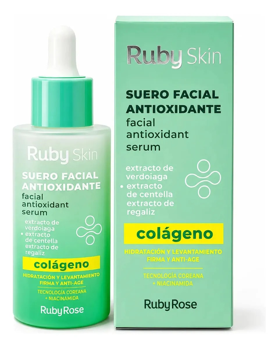 Ruby Rose Ruby Skin Suero Facial Antioxidante con Colágeno
