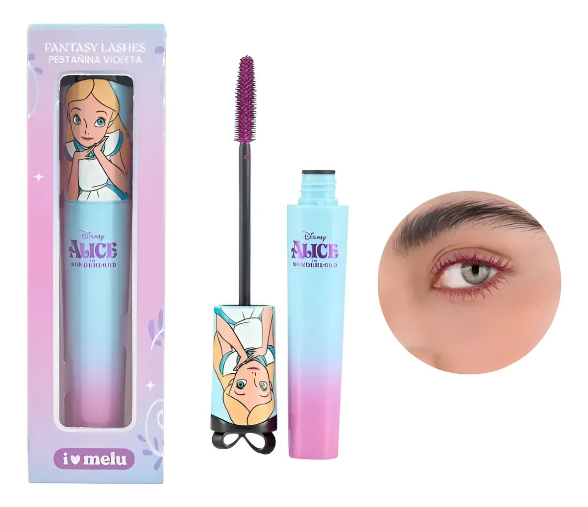 Melu Alicia Pestañina Fantasy Lashes Violeta