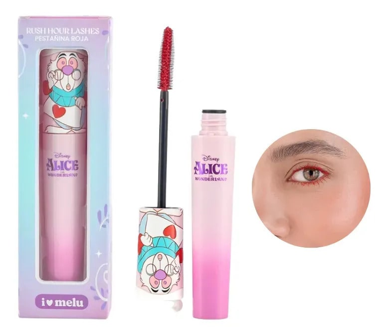 Melu Alicia Pestañina Waterproof Rojo
