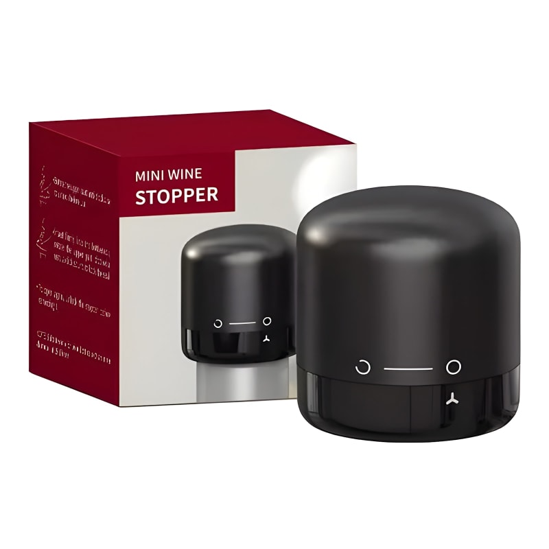 Tapón de Vino Hermético Reutilizable Silicona