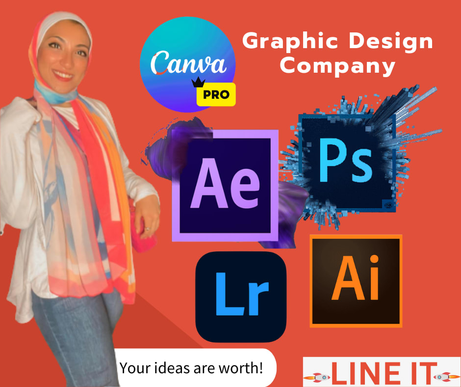 The best Graphic Design and development company in Egypt and the Arab world - Line IT