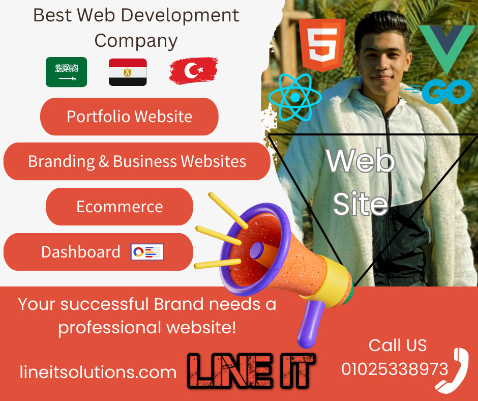 The best website design and development company in Egypt and the Arab world - Line IT