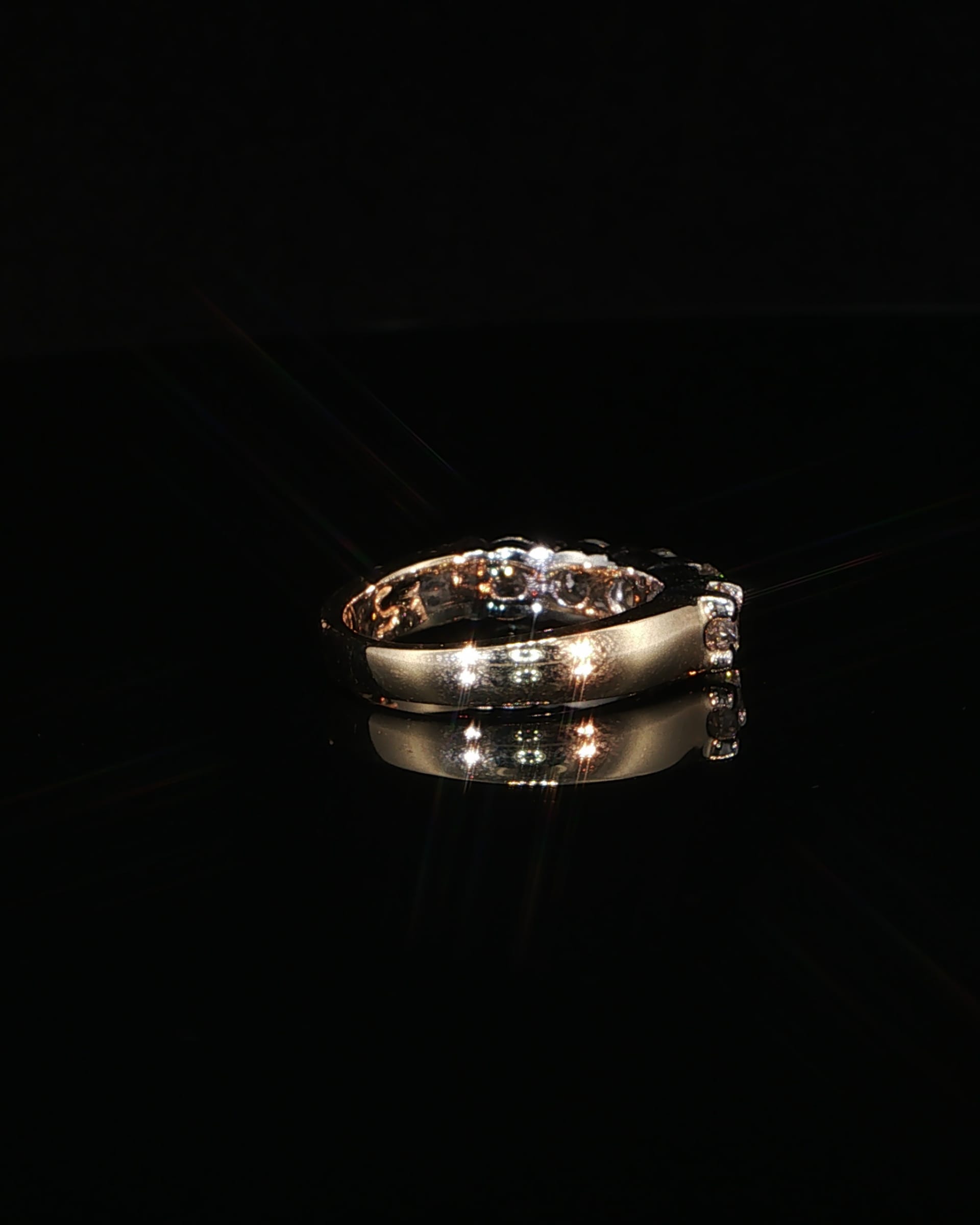 Diamond Eternity Ring in White Gold 1.50CTW G-H VS, view 3
