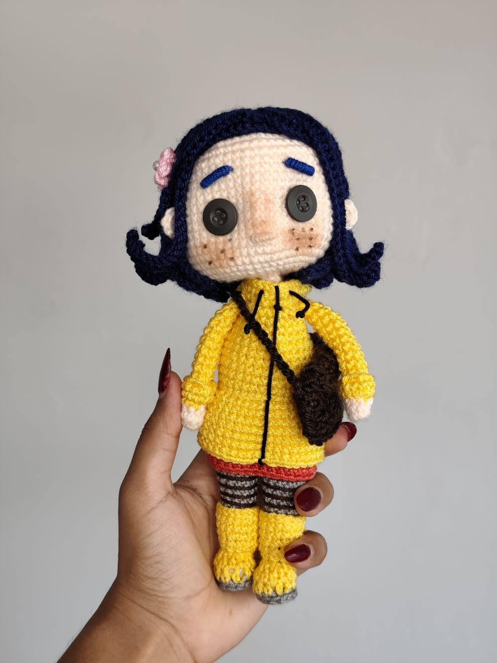 Amigurumi Coraline - Imagen 3