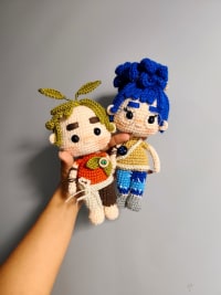 Dúo It Takes Two Amigurumi mini