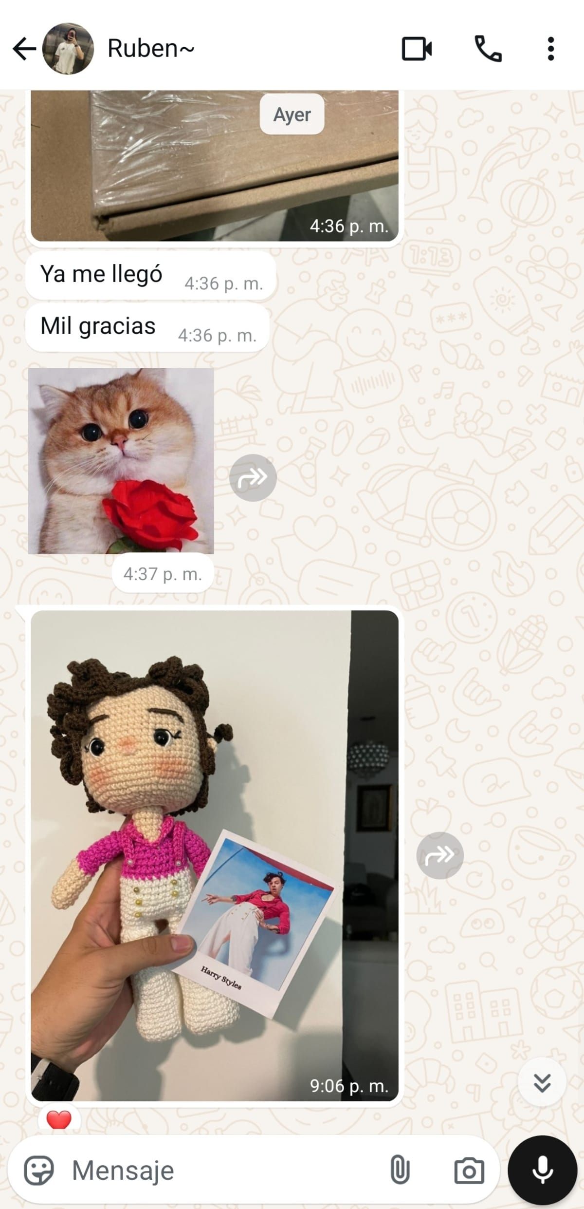 Chat con Andrea. V.