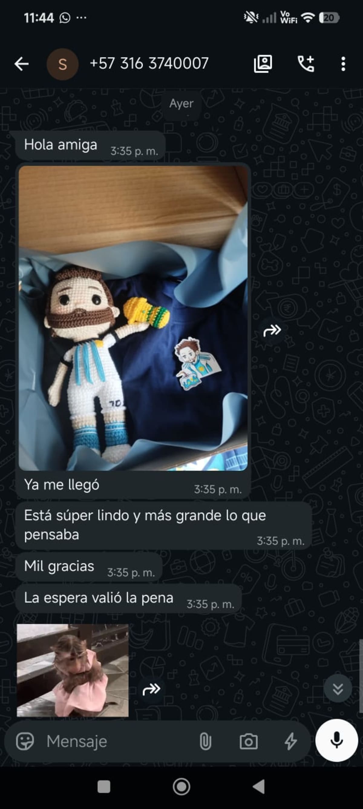 Chat con Karen M.