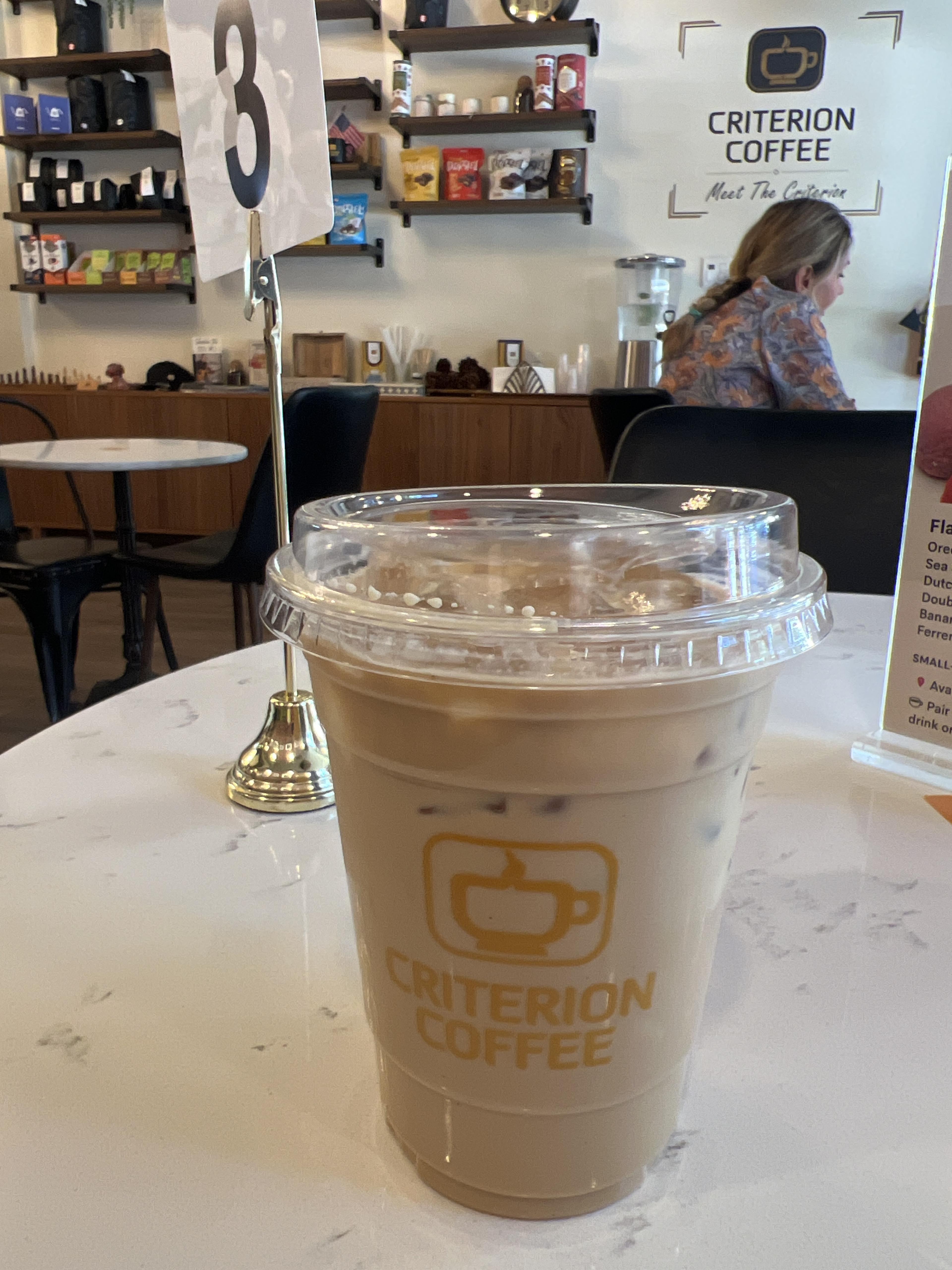 Iced latte
