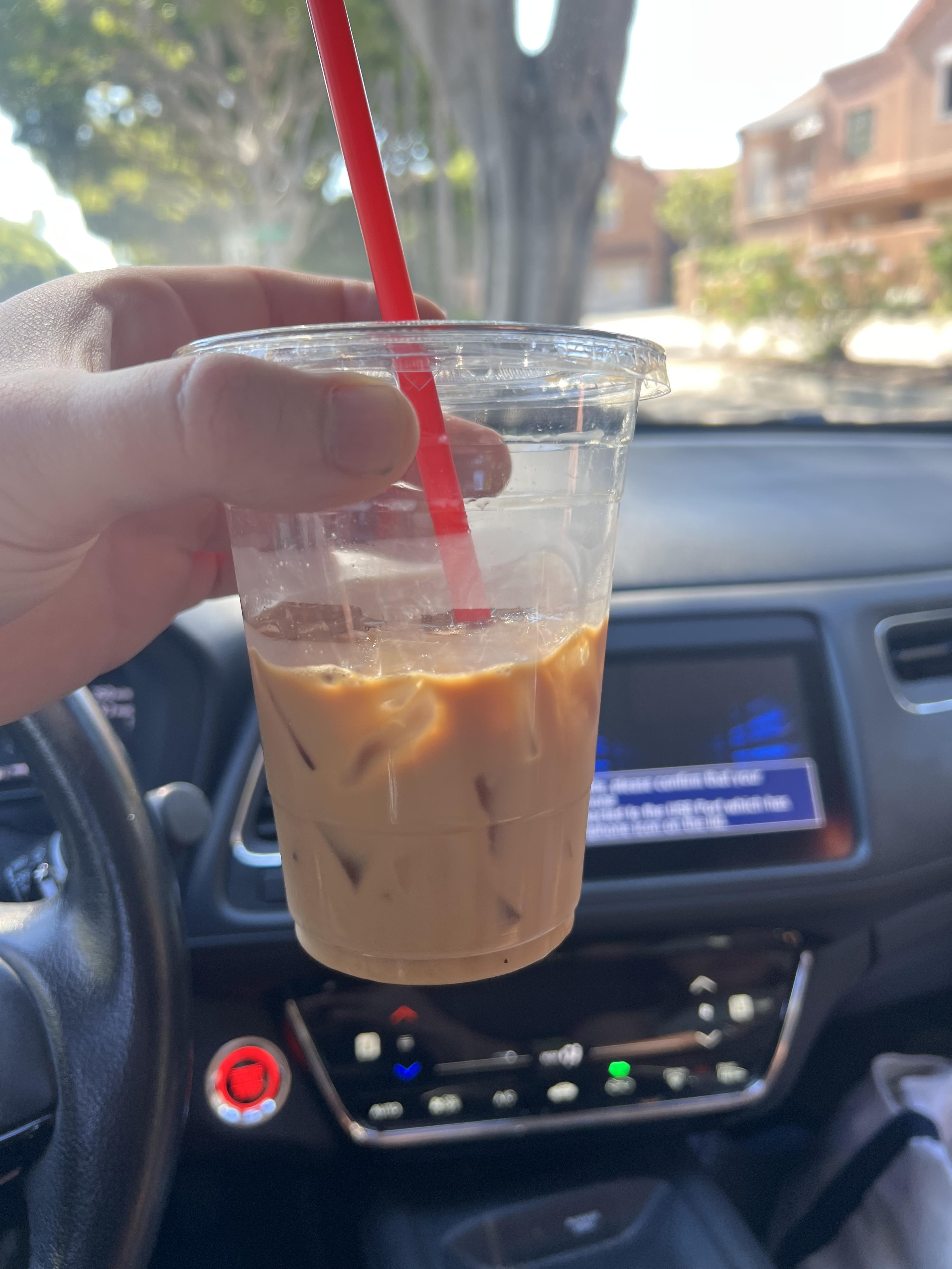 Iced Cortado