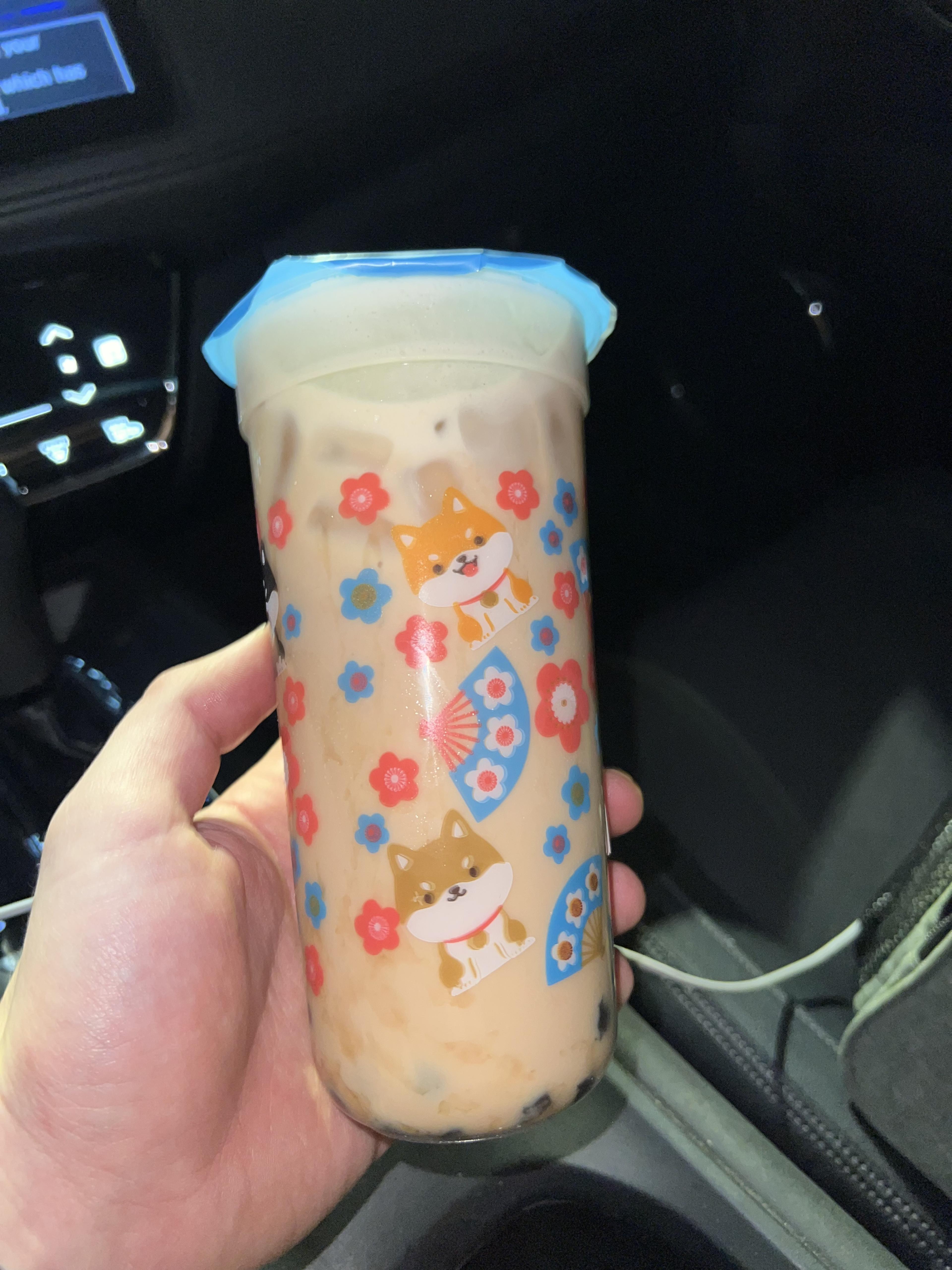 Hokkaido Milk Tea With Boba