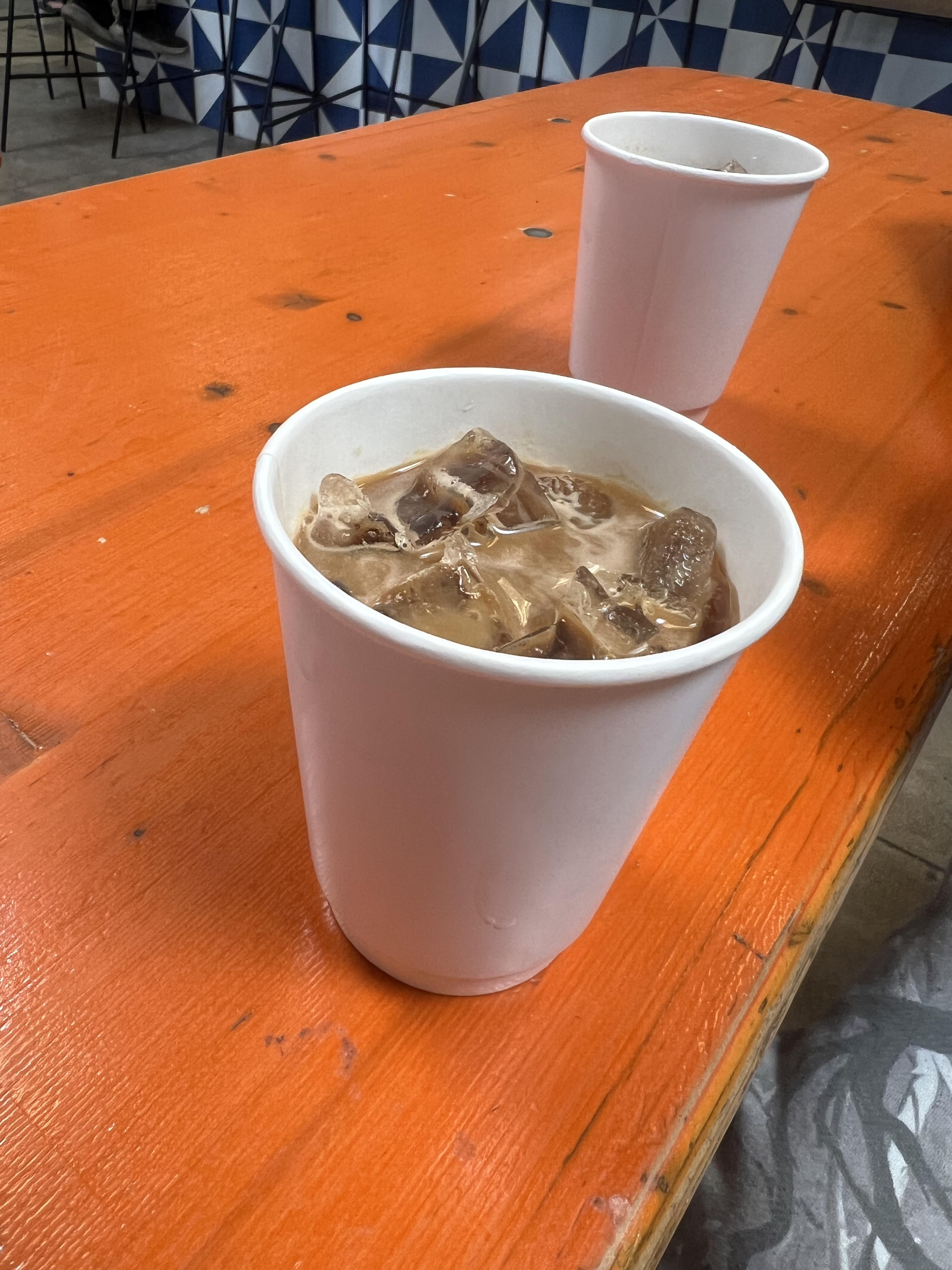 Iced Cortado