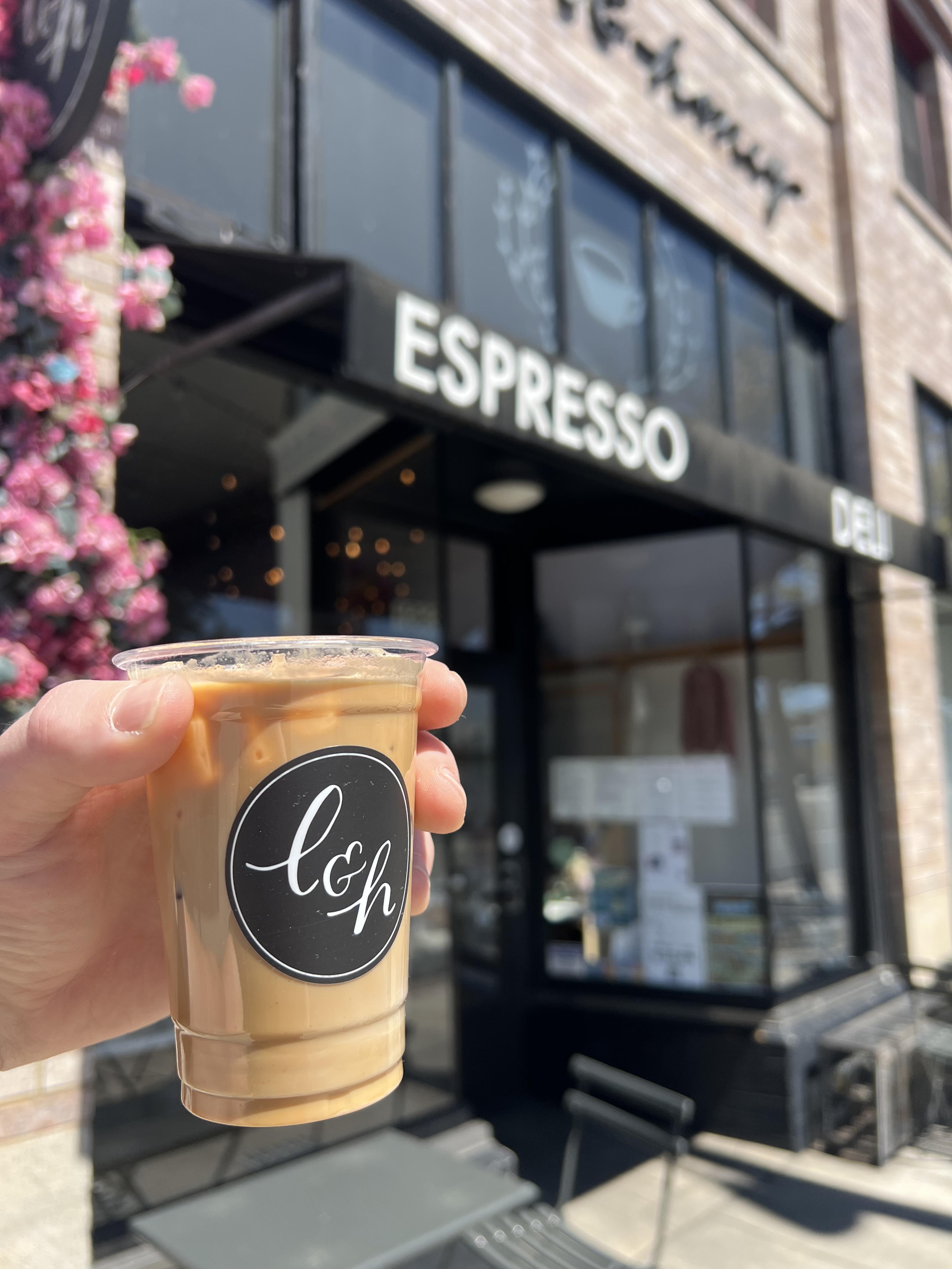 Iced Cortado