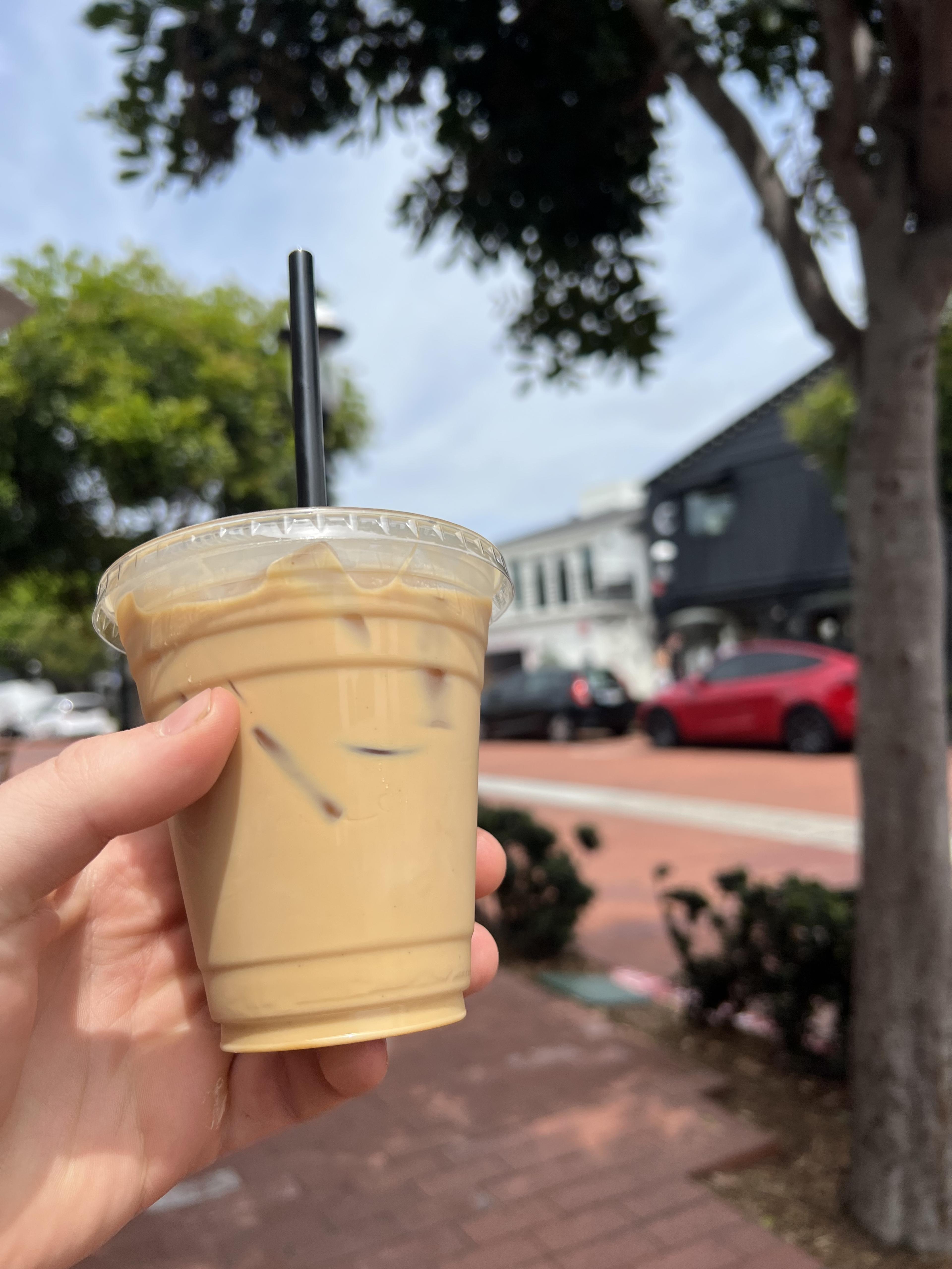 Iced Cortado