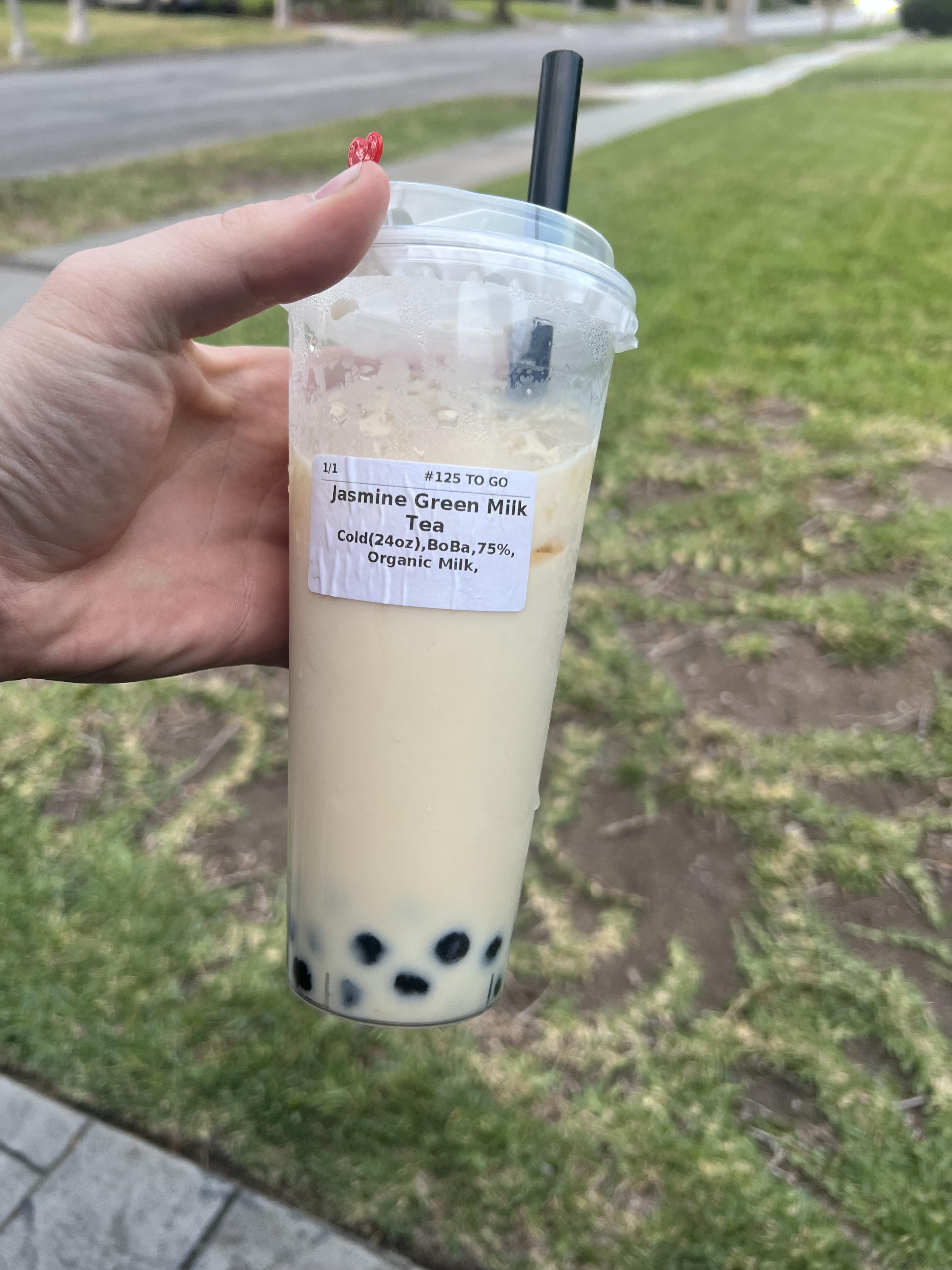 Jasmine Green Milk Tea