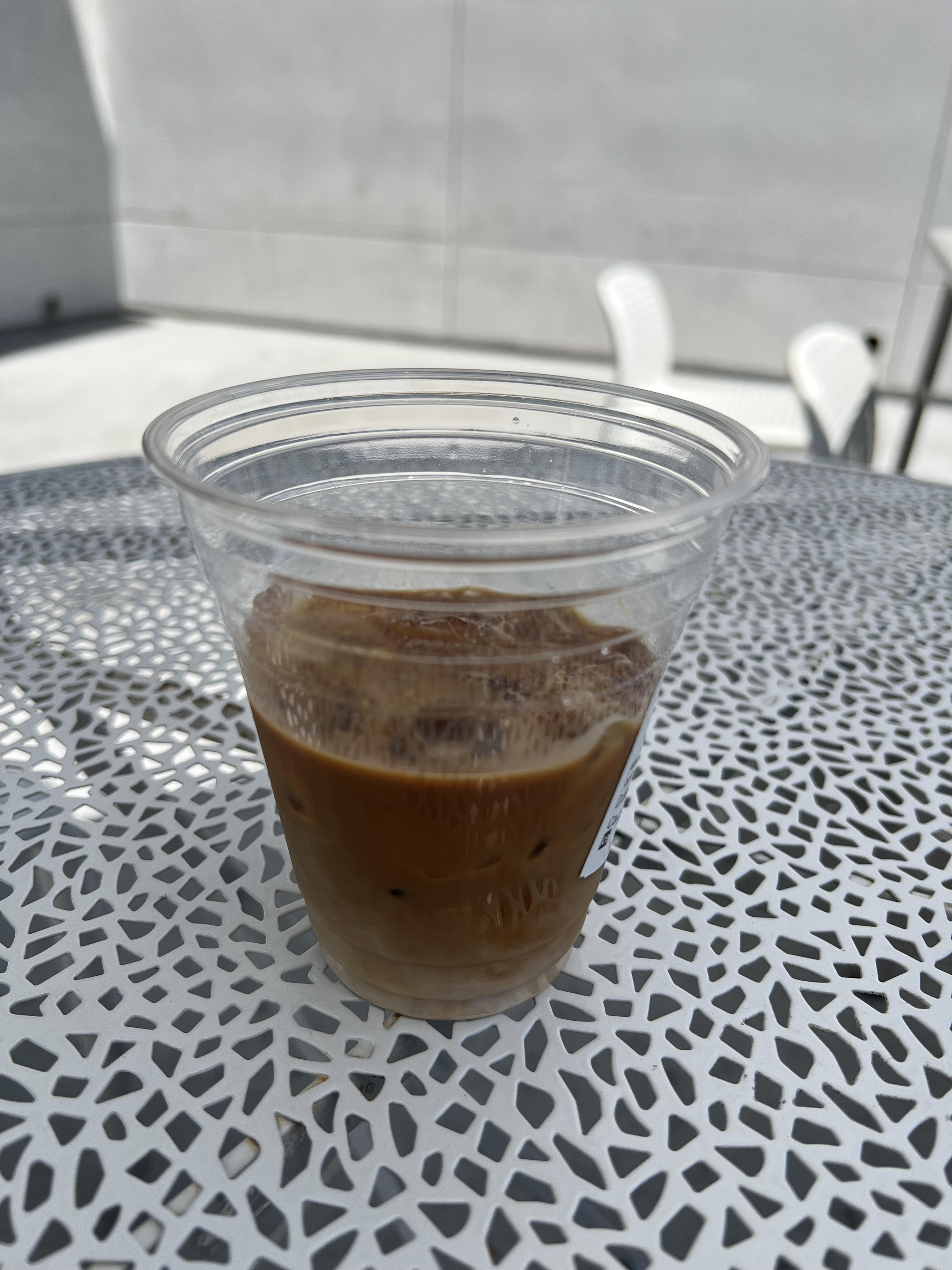 Iced Cortado