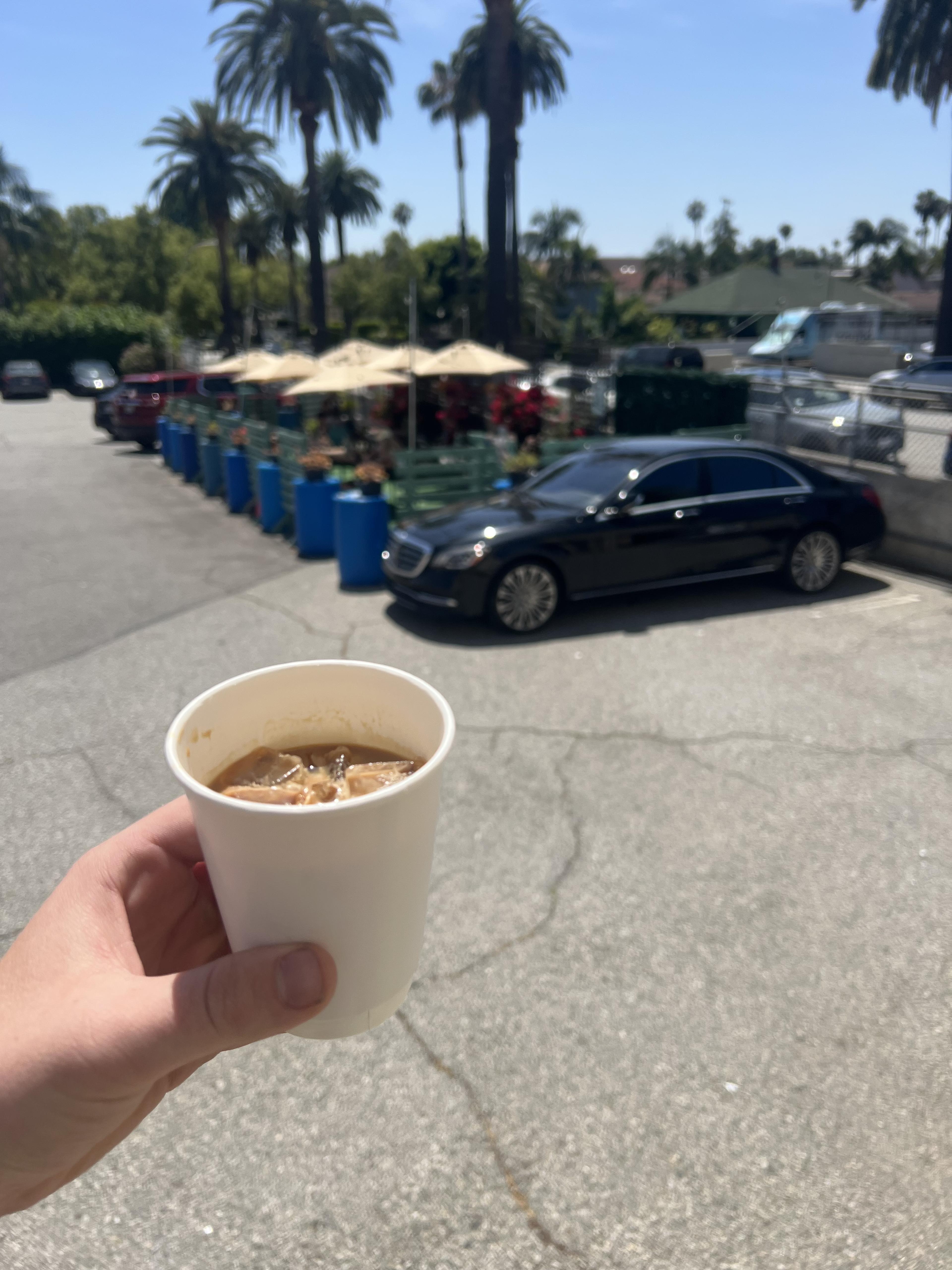 Iced Cortado