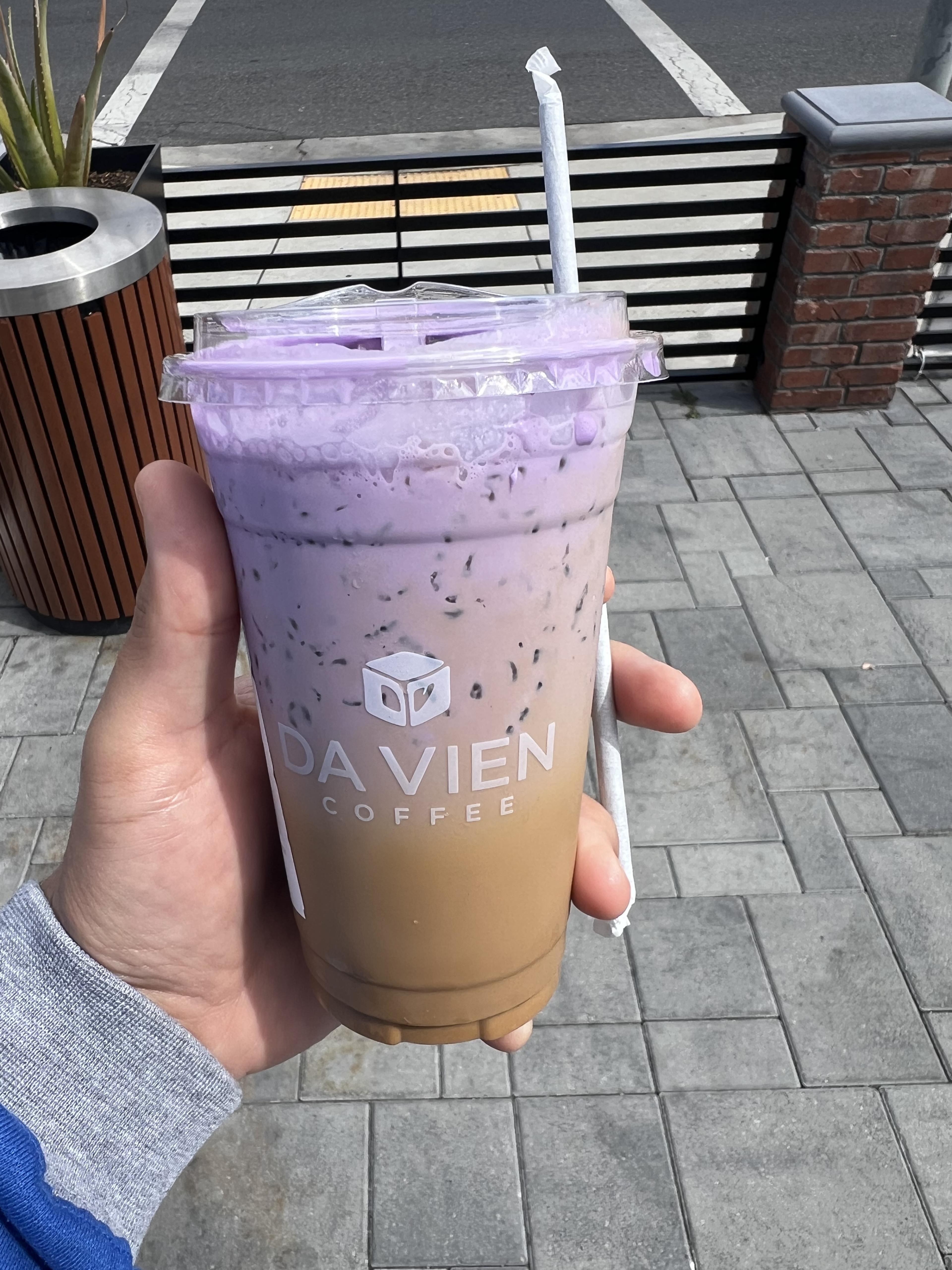 Ube Cream Coffee