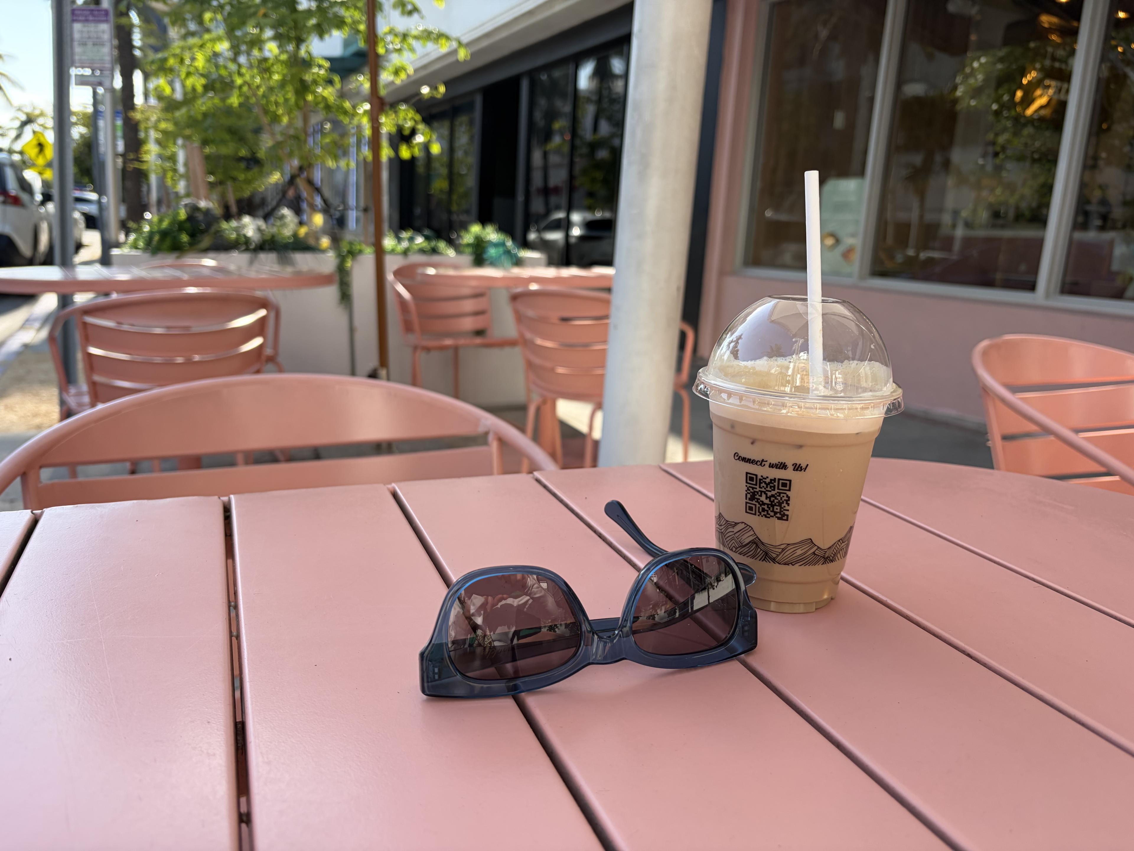 Iced Dirty Chai