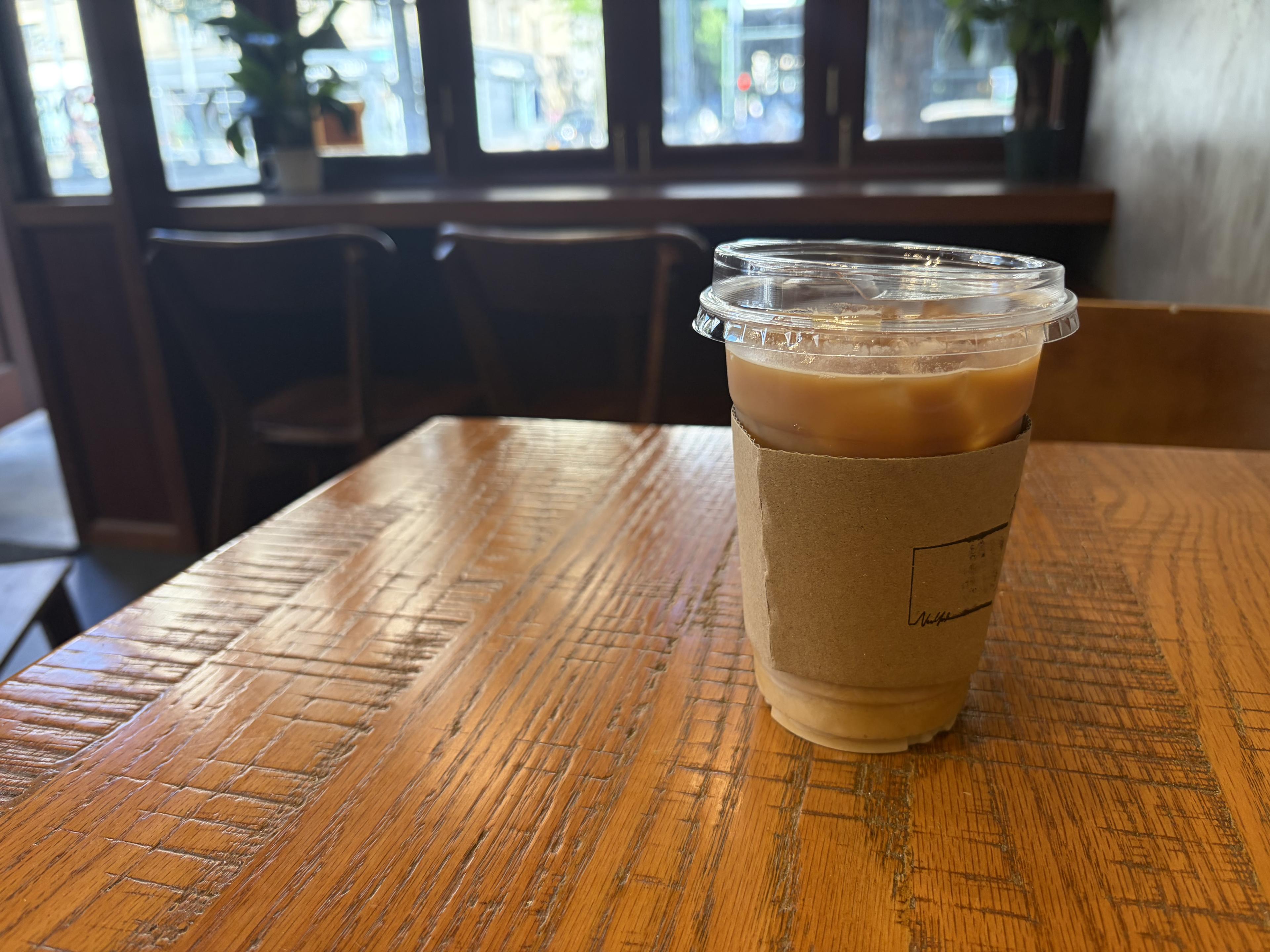 Iced Decaf Americano