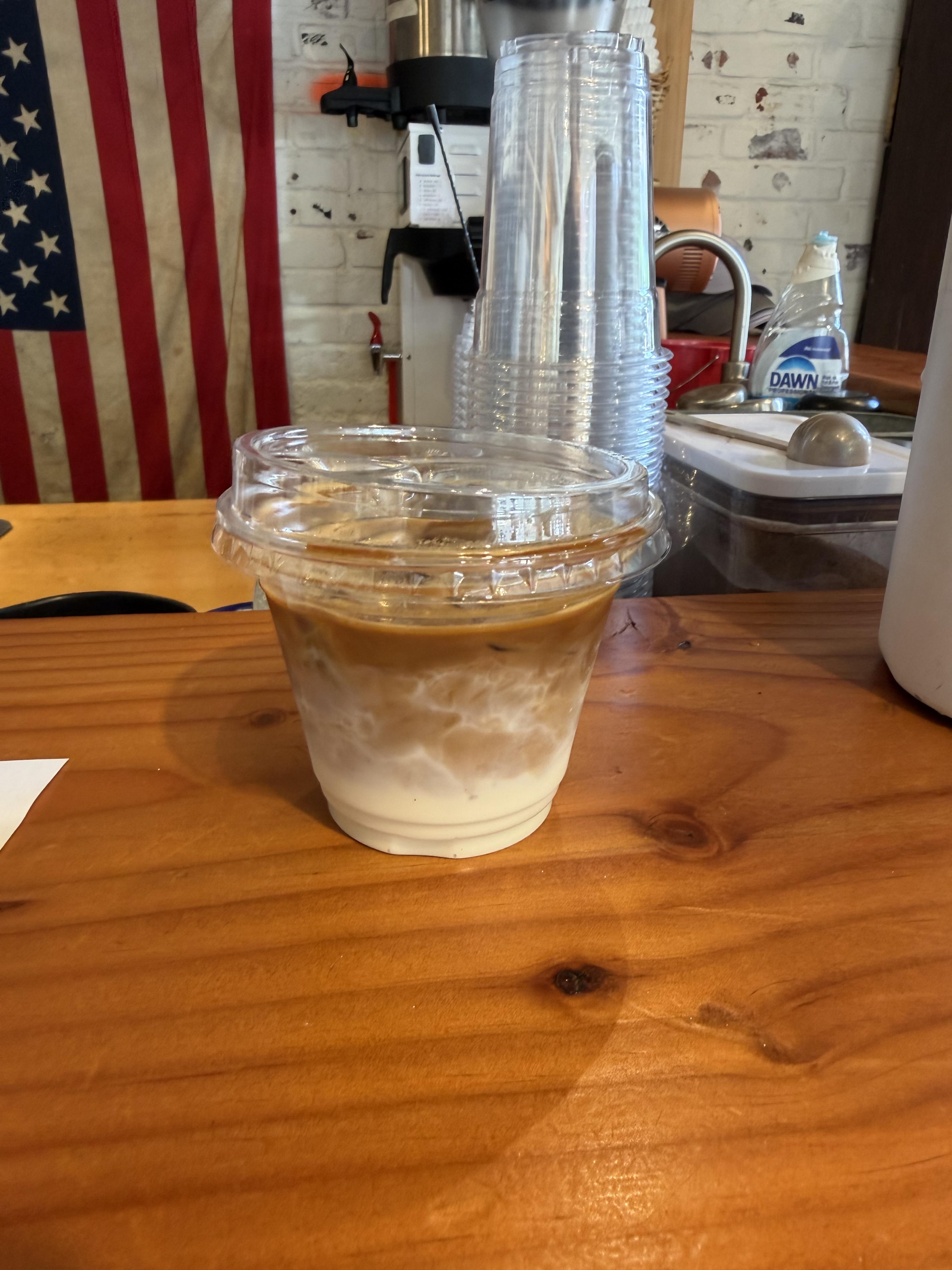 Iced Cortado