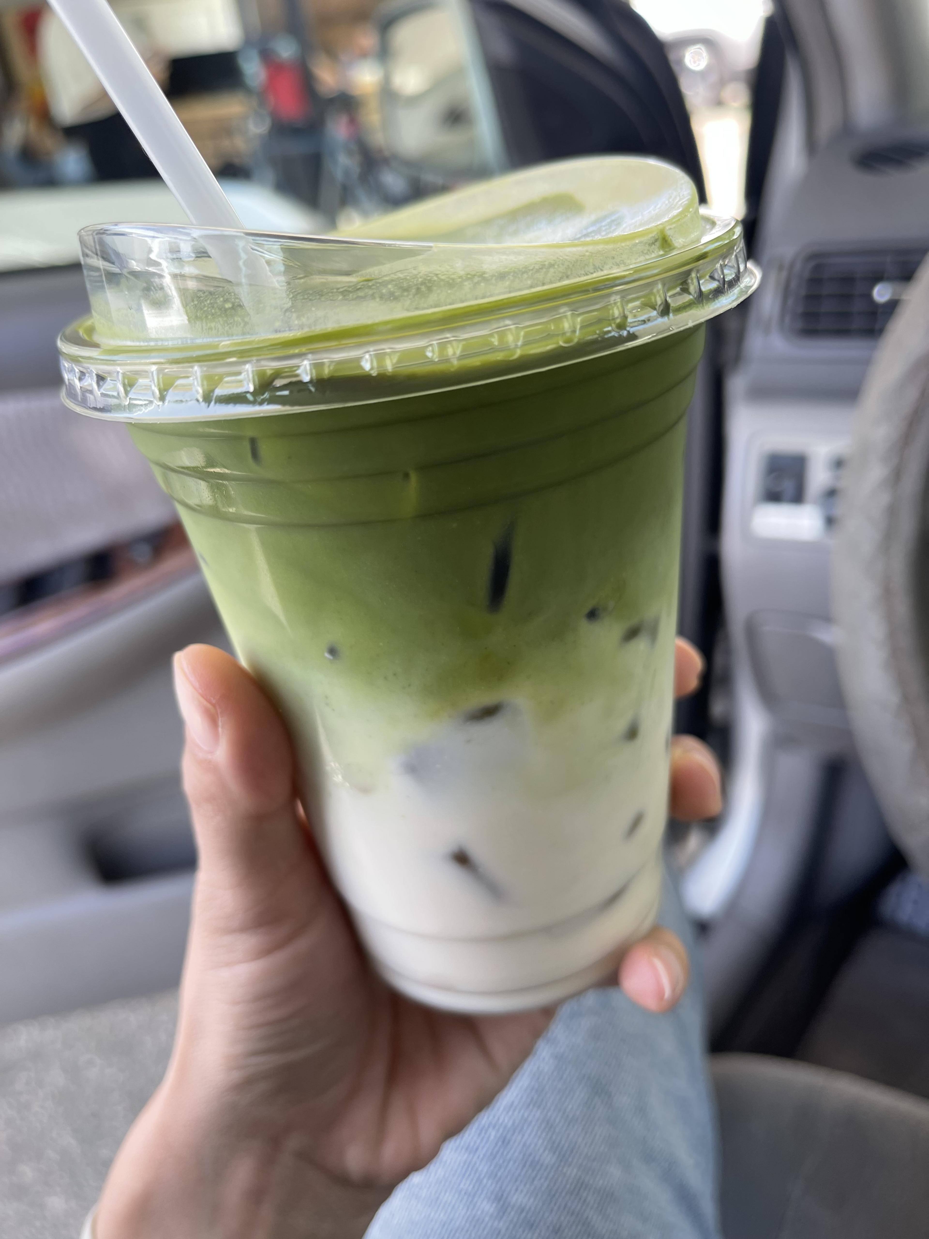 Iced Banana Matcha