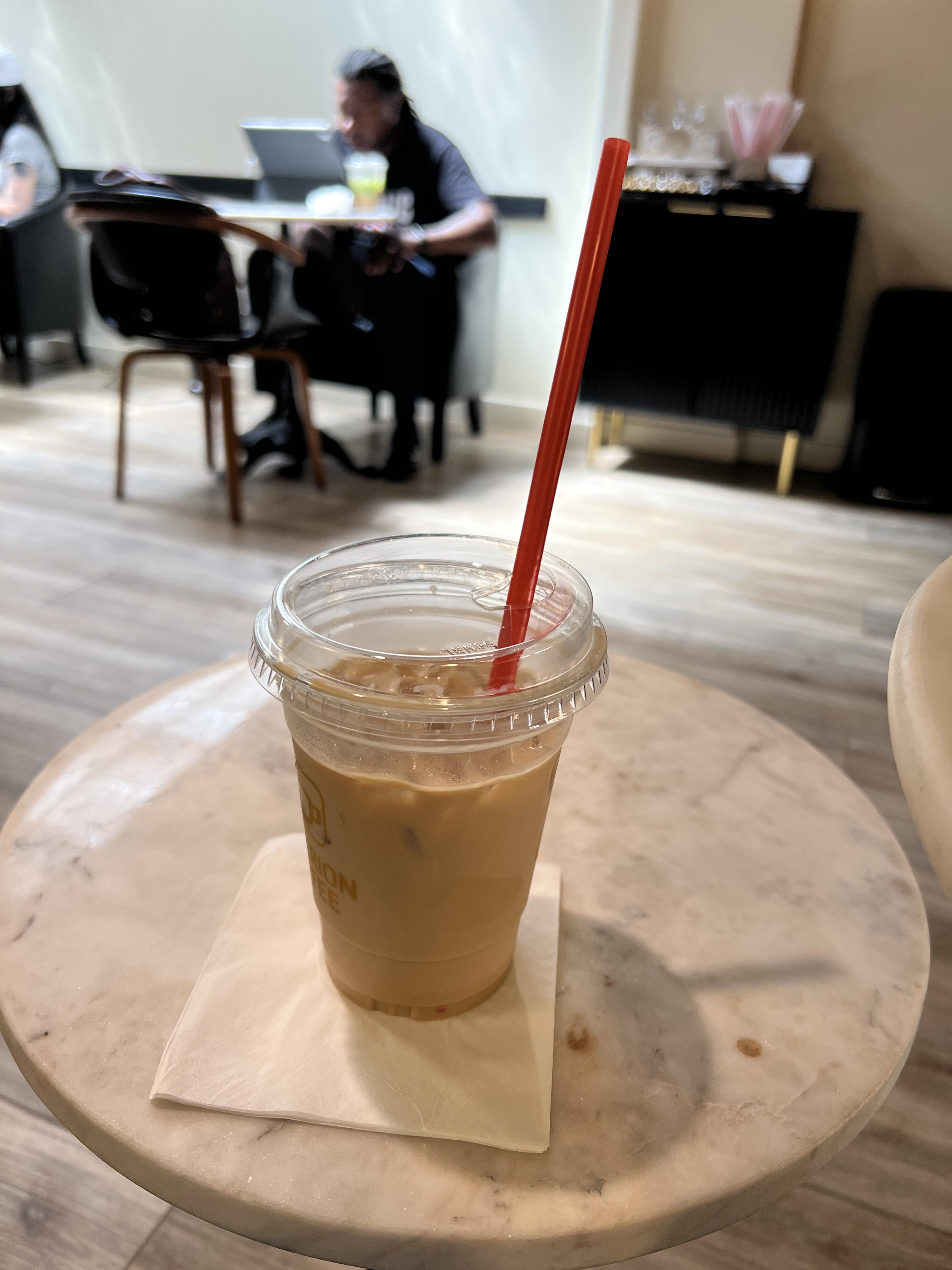 Iced Vanilla Latte