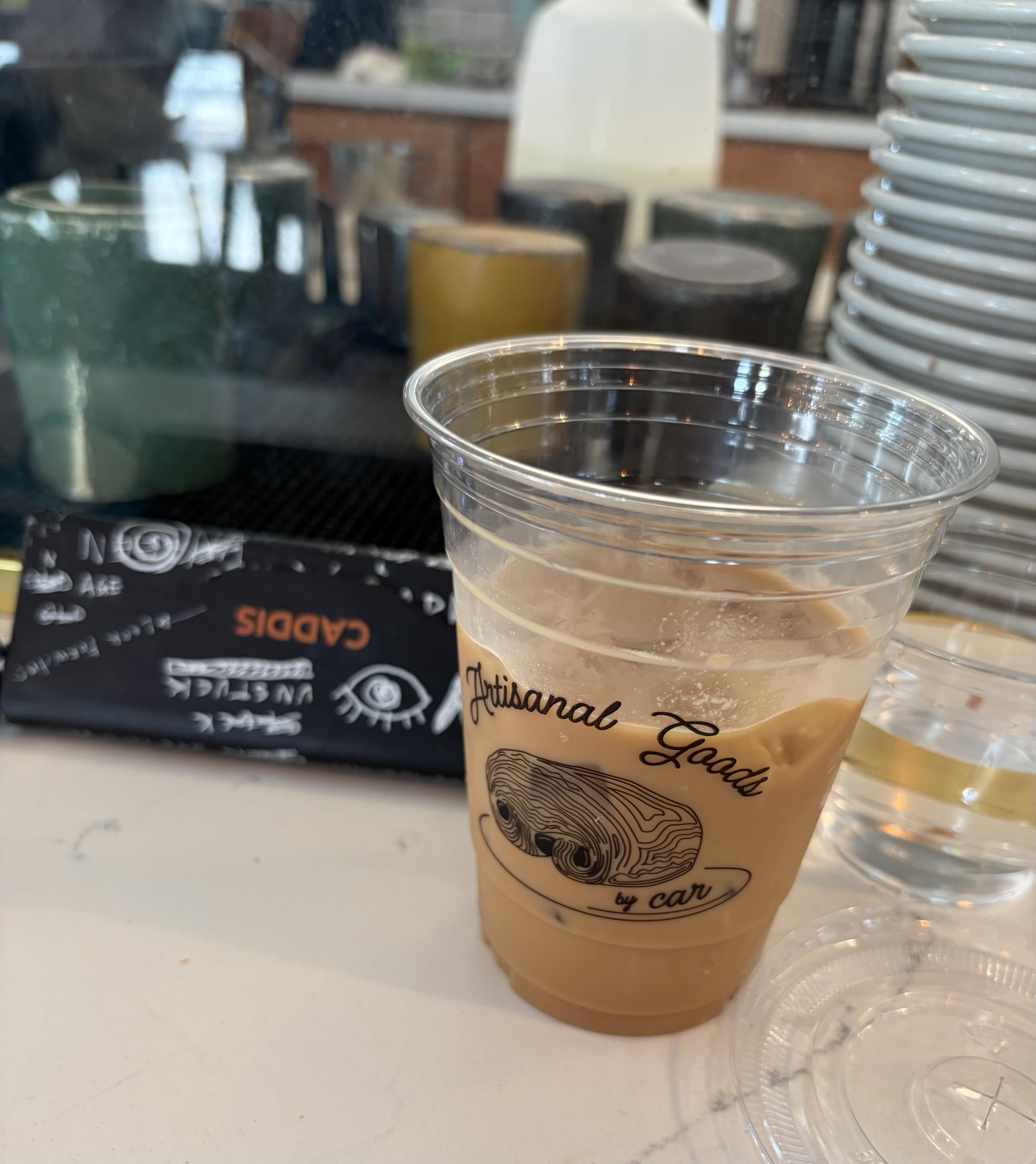 Iced Cortado