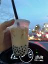 Jasmine Milk Tea With Boba